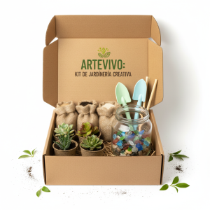 ArteVivo: Kit de jardinería creativa